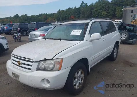 2001 Toyota Highlander V6 z USA, uszkodzony, nr VIN JTEHF21AX10011752